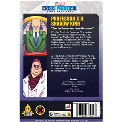 Marvel Crisis Protocol: Professor X & Shadow King