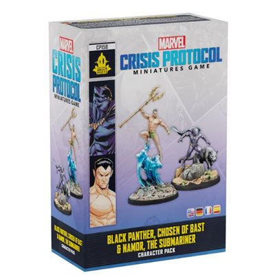 ***Pre-Order*** Marvel Crisis Protocol: Black Panther, Chosen of Bast & Namor, The Sub-Mariner