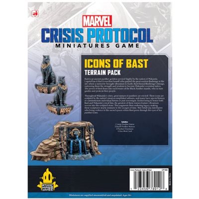 Marvel Crisis Protocol: Icons Of Bast Terrain Pack