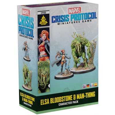 Marvel Crisis Protocol: Elsa Bloodstone & Man-Thing Character Pack ^ JAN 31 2025