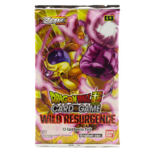 Dragonball Wild Resurgence Booster Pack