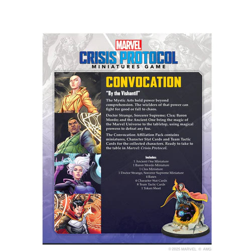 Marvel Crisis Protocol: Convocation - Affiliation Pack Q4 2025
