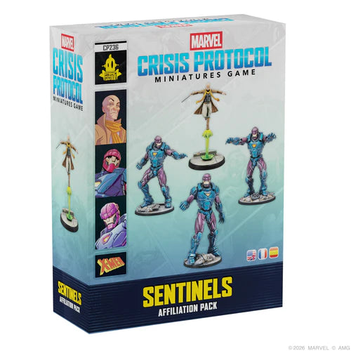 Marvel Crisis Protocol: Sentinels Affiliation Pack Q1 2026