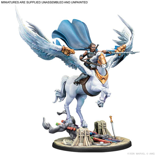 Marvel Crisis Protocol: Valkyrie on Elendil & Warrior Three