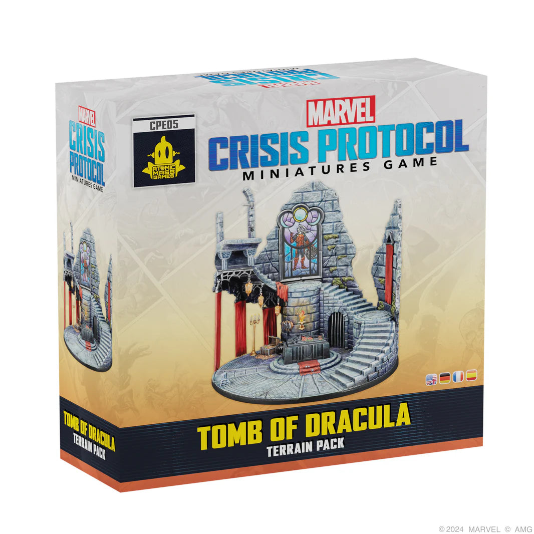 ***Pre-Order*** Marvel Crisis Protocol - Tomb of Dracula Terrain Pack