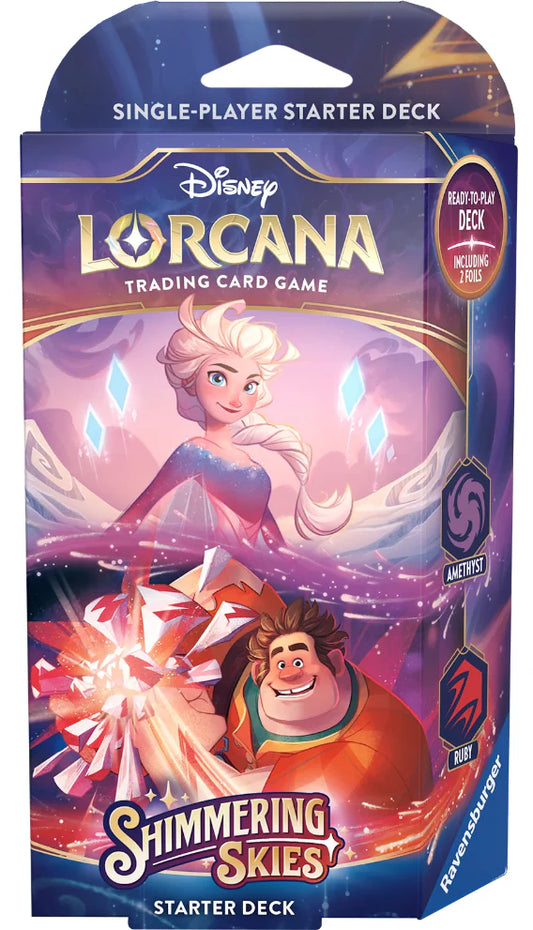 Disney Lorcana: Shimmering Skies - Amethyst & Ruby Deck