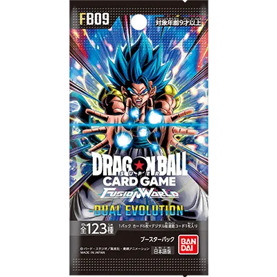 DRAGON BALL SUPER - FUSION WORLD SET 9 - DUAL EVOLUTION Booster Pack