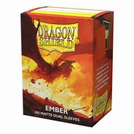 Dragon Shield Sleeves: Dual Matte Ember (100 Ct)