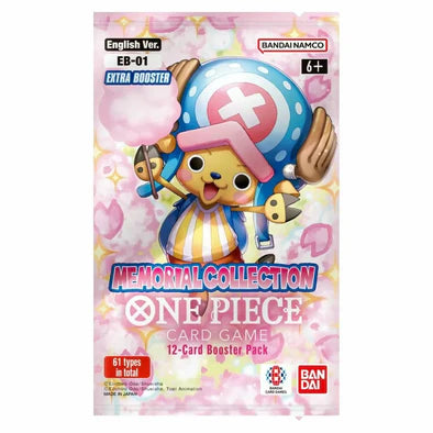 ONE PIECE CARD GAME - MEMORIAL COLLECTION Booster Pack
