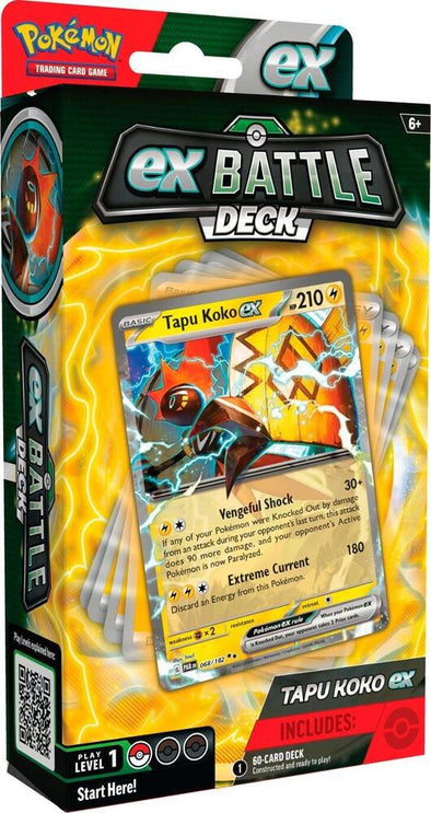 Pokémon TCG: Tapu Koko EX/Iron Leaves EX Battle Deck