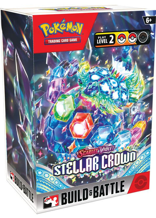 Pokémon TCG: Scarlet & Violet - Stellar Crown - Build & Battle Box!