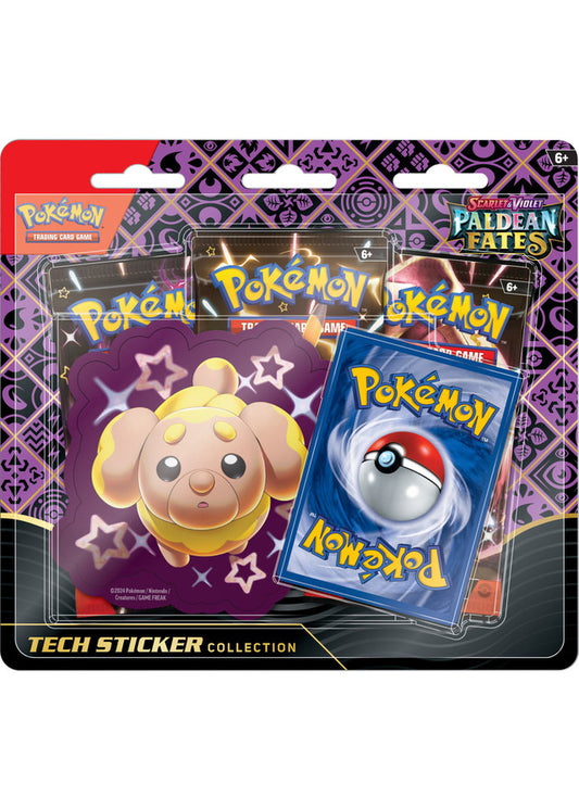 Pokémon TCG: Scarlet & Violet - Paldean Fates - Tech Sticker Collection - Shiny Fidough