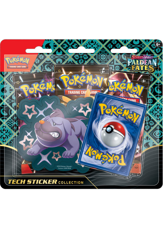 Pokémon TCG: Scarlet & Violet - Paldean Fates - Tech Sticker Collection - Shiny Maschiff