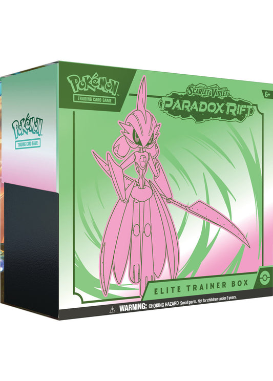 Pokémon TCG: Scarlet & Violet - Paradox Rift - Elite Trainer Box - Iron Valiant