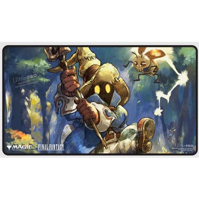 Playmat: Stitched (Black): Magic: The Gathering - Final Fantasy: Vivi Ornitier (EN)