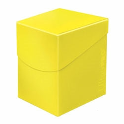 Ultra Pro: Pro Deck Box: ECLIPSE LEMON YELLOW