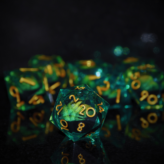 Emerald Dragons Eye - Liquid Core Dragon Eye