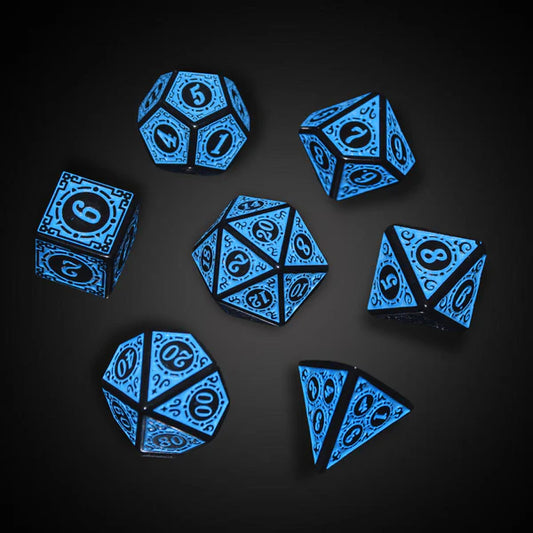Celestial Tides - Acrylic Dice