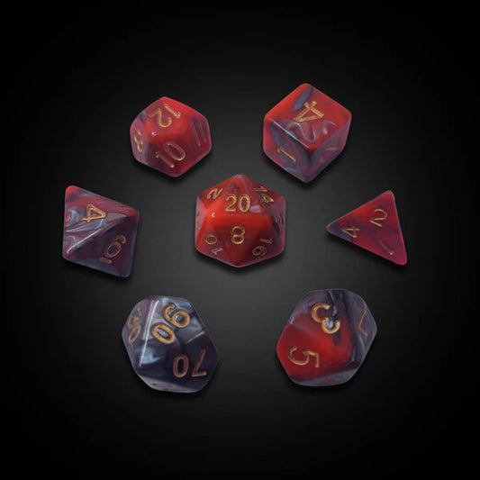 Hellforge Ash - Acrylic Dice