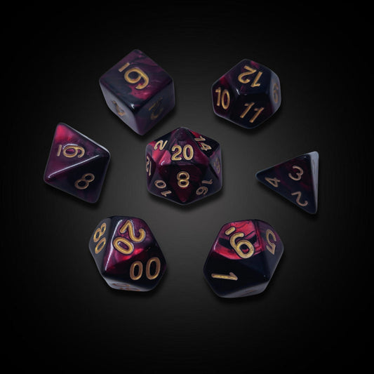Blood of Kings - Acrylic Dice