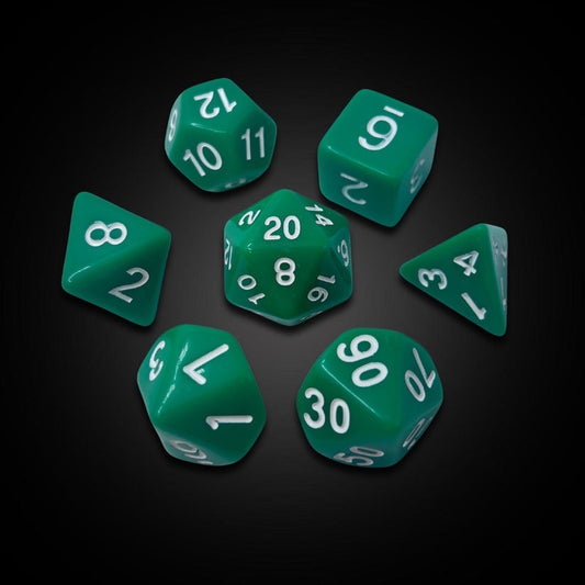 Emerald Green - Acrylic Dice