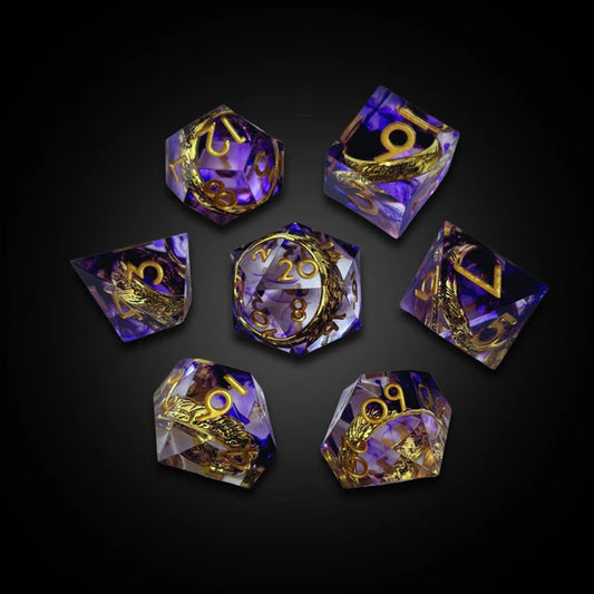 Rings of Power Purple - Sharp Edge Resin