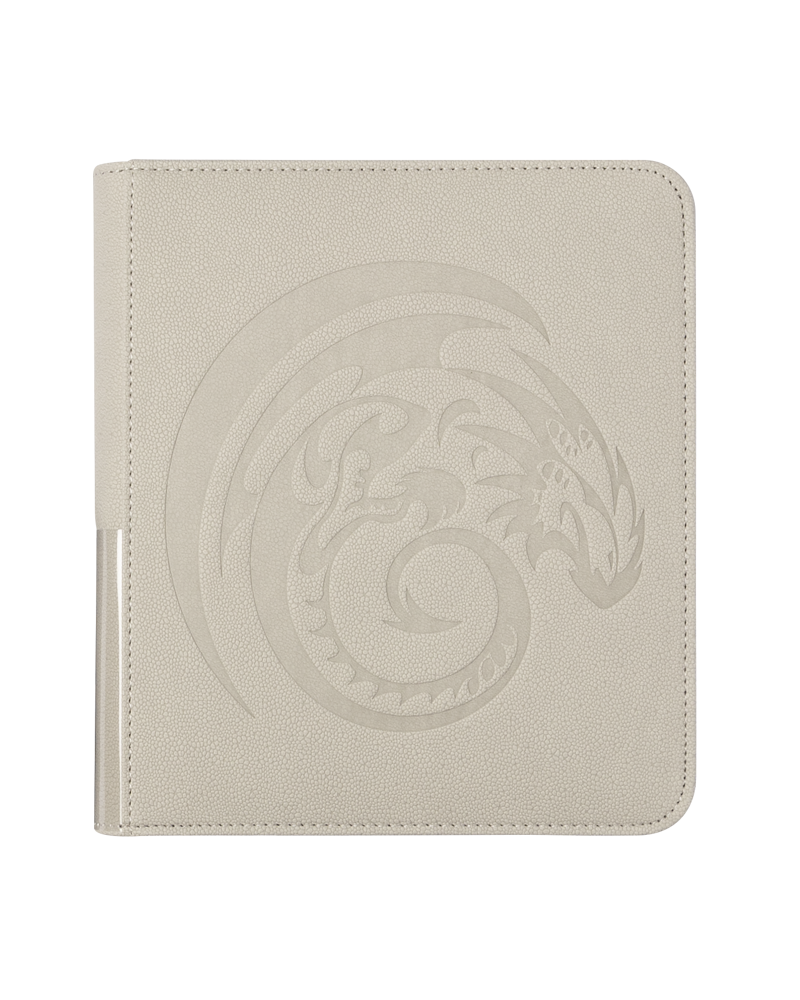 Dragon Shield Card Codex Zipster Small + 20 Pages: Ashen White