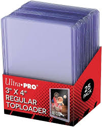 Ultra-Pro Top Loaders 3X4 Regular