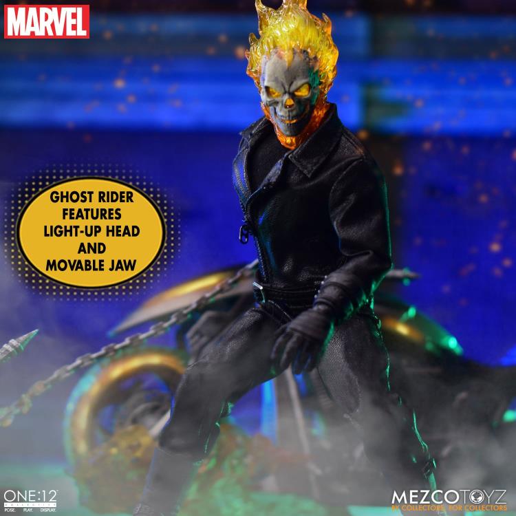 Marvel One:12 Collective Ghost Rider & Hell Cycle Set – The Hooded
