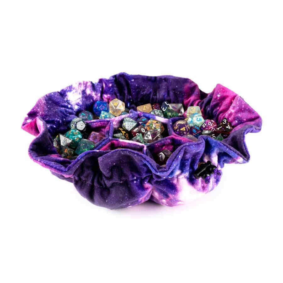Nebula Velvet Dice Bag