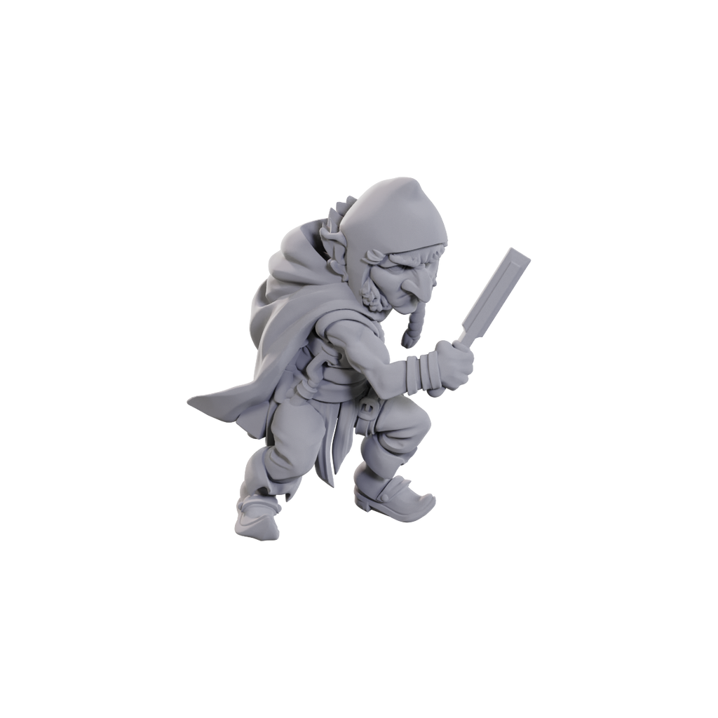 Critical Role Unpainted Miniatures: O'Pea & Werewolf