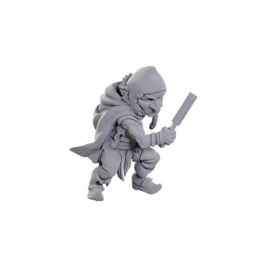 Critical Role Unpainted Miniatures: O'Pea & Werewolf