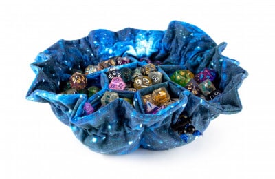 Galaxy Velvet Dice Bag