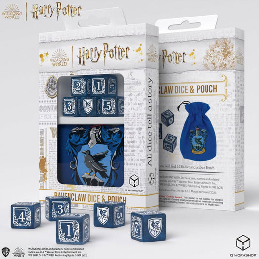 Harry Potter Dice Pack Ravenclaw Dice & Pouch Set