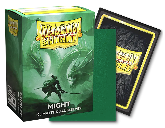 DRAGON SHIELD SLEEVES DUAL MATTE MIGHT 100CT