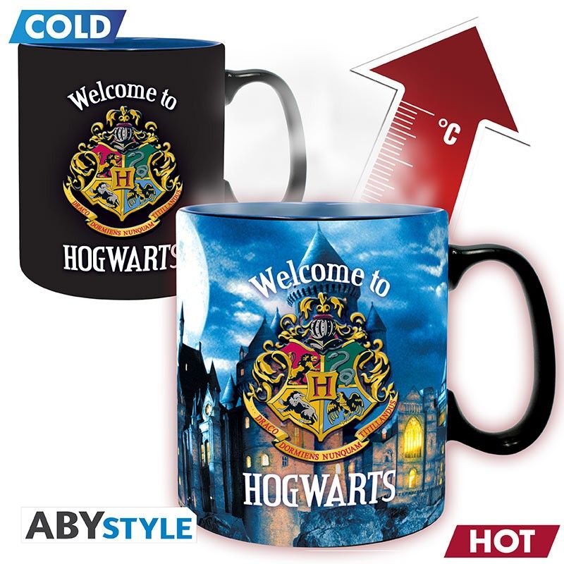 HARRY POTTER MUG HEAT CHANGE 460ML LETTER