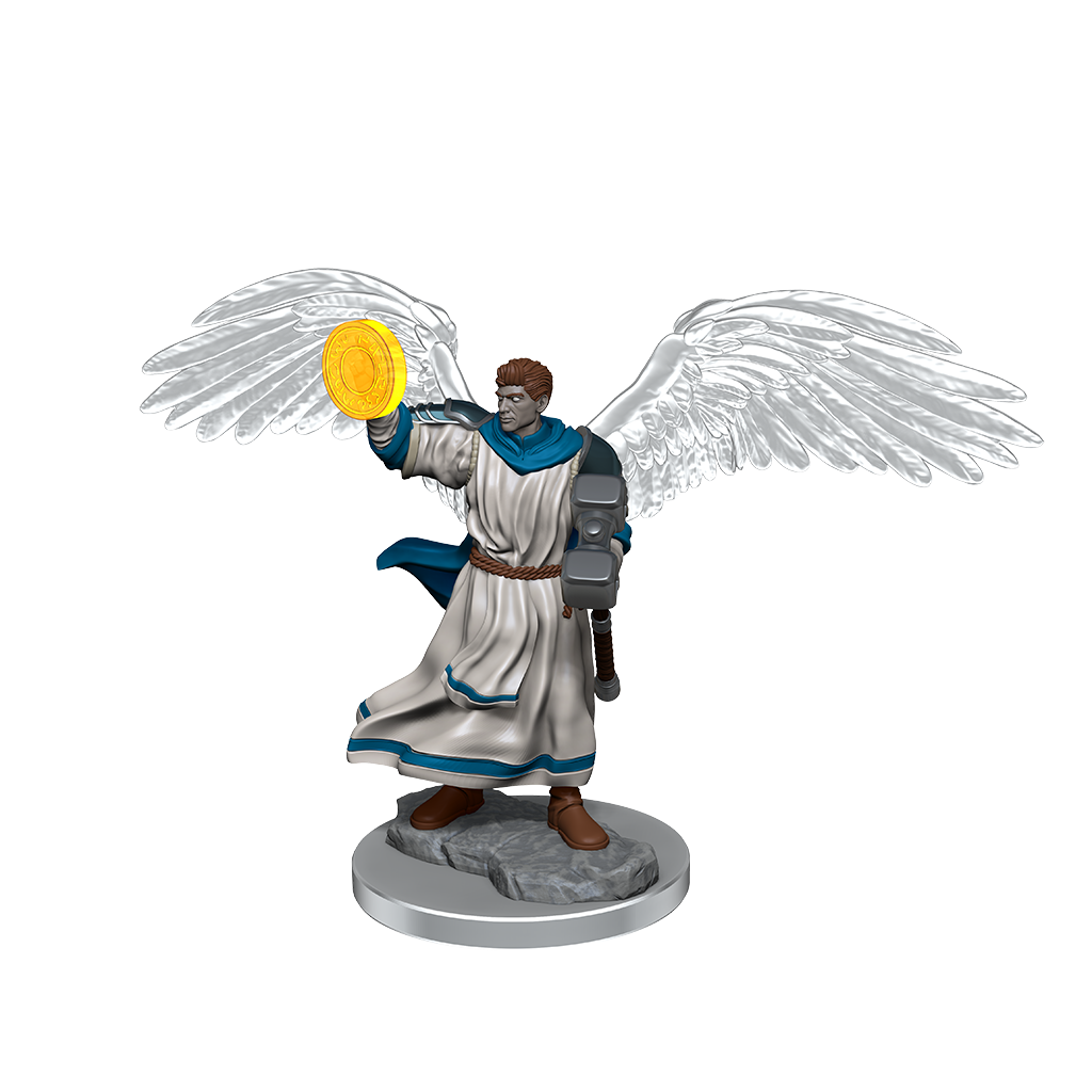 DND Unpainted Minis WV20 Aasmir Cleric Male