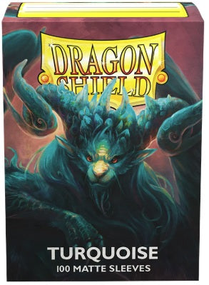 DRAGON SHIELD SLEEVES DUAL MATTE Turquoise 100CT