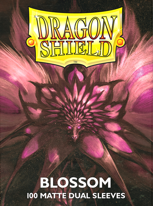 DRAGON SHIELD SLEEVES DUAL MATTE PASTELS BLOSSOM 100CT