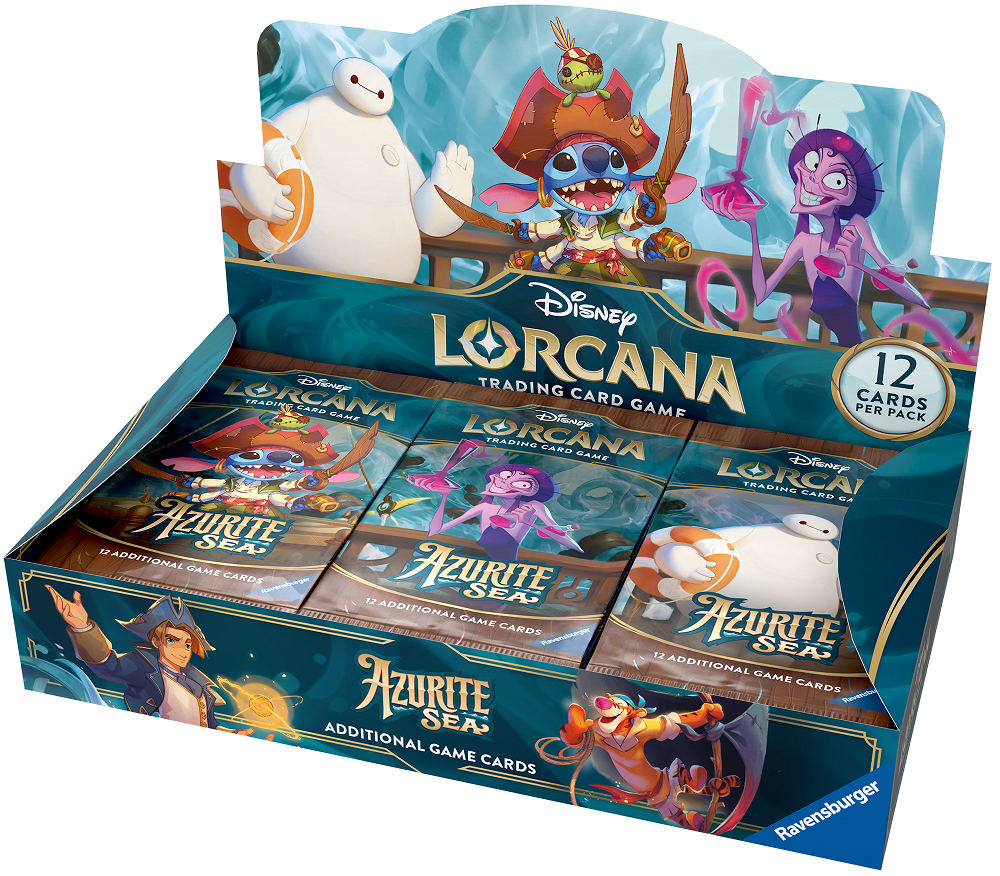 Disney Lorcana Azurite Sea Booster Box