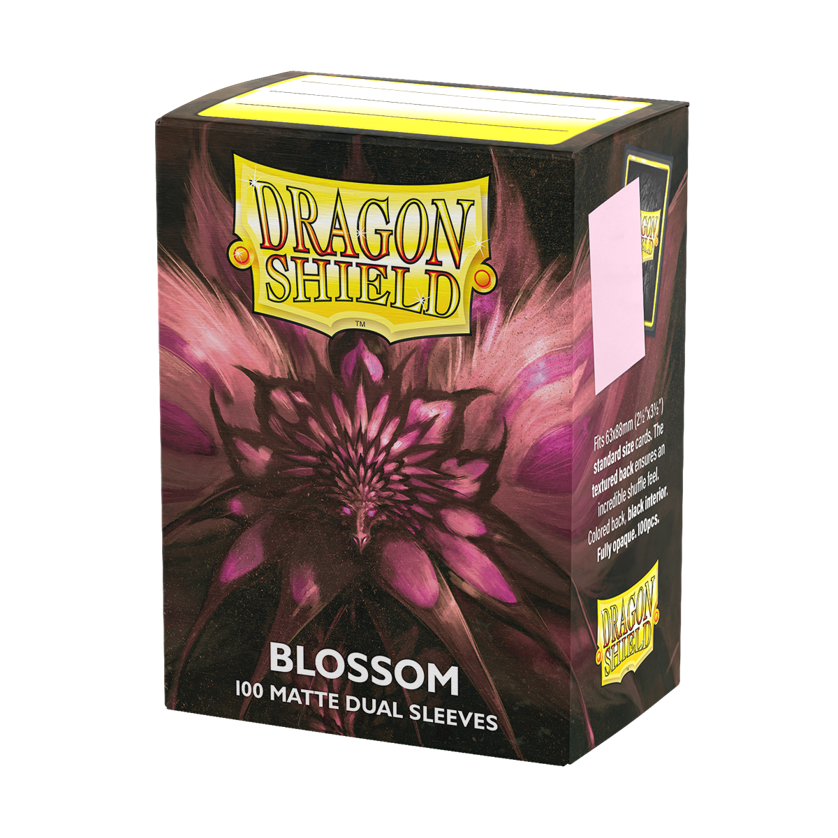 DRAGON SHIELD SLEEVES DUAL MATTE PASTELS BLOSSOM 100CT