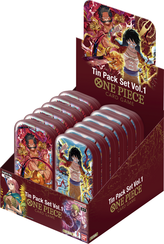 ONE PIECE CG TS01 TIN PACK SET VOL 01