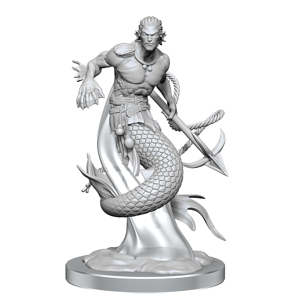 DND Unpainted Minis WV20 Merfolk