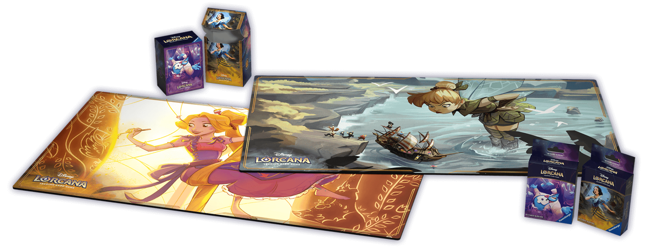 DISNEY LORCANA PLAYMAT SET 4 MAT B RAPUNZEL