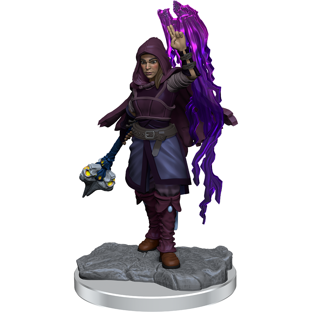 DND Unpainted Minis WV20 Half-Elf Warlock