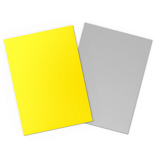 DRAGON SHIELD SLEEVES DUAL MATTE YELLOW AND SILVER 100CT