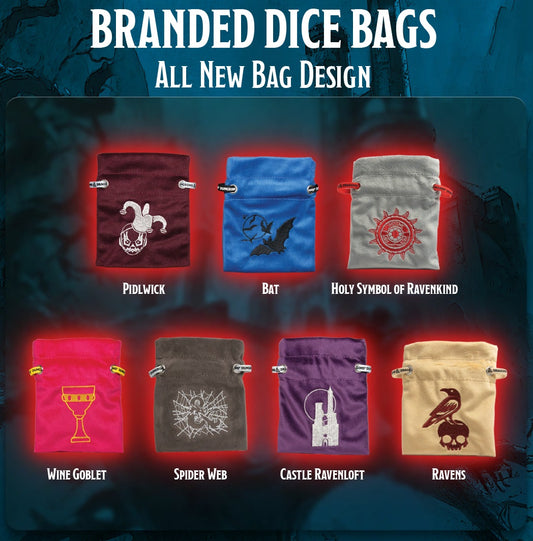 DND RAVENLOFT: CASTLE RAVENLOFT  TREASURE PACKS 25CT DISPLAY