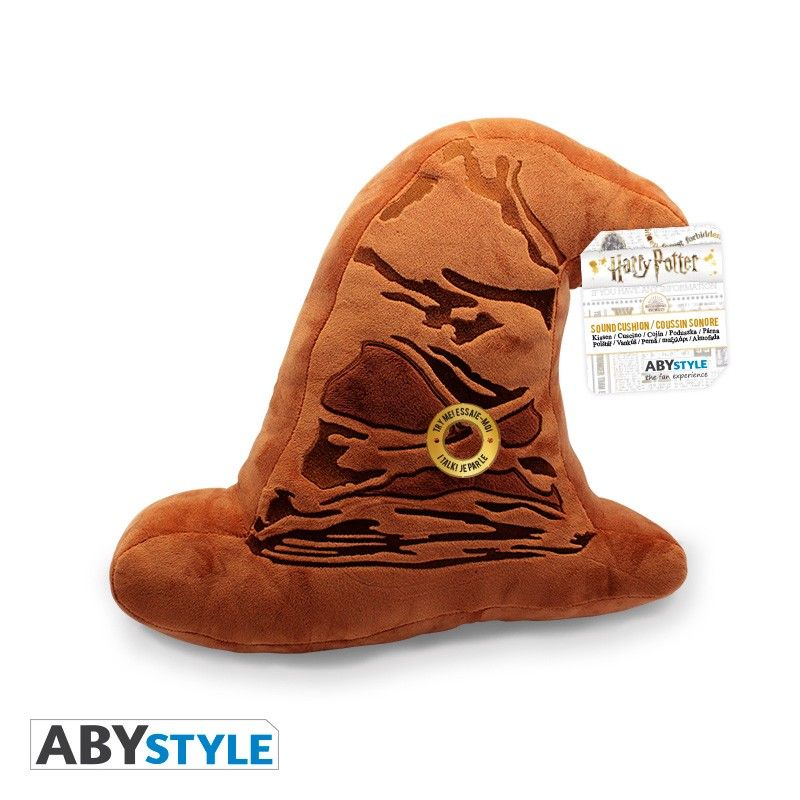 HARRY POTTER CUSHION TALKING SORTING HAT