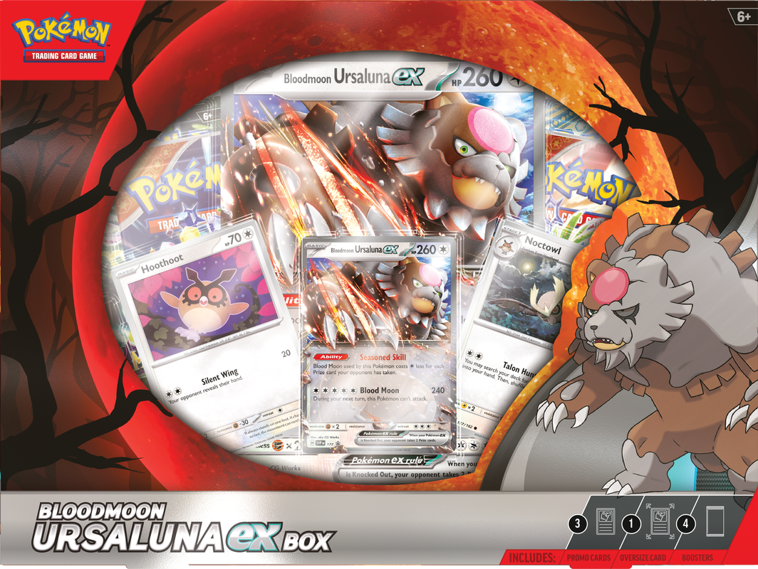 Pokemon: Bloodmoon Ursaluna EX Box