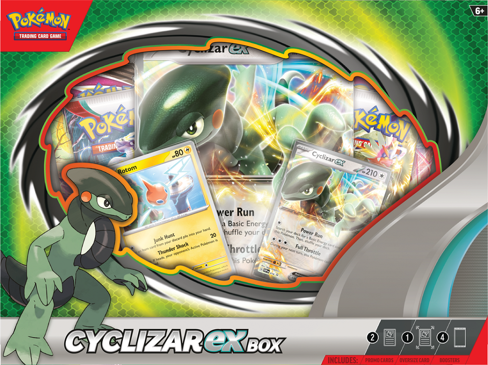 POKEMON CYCLIZAR EX BOX